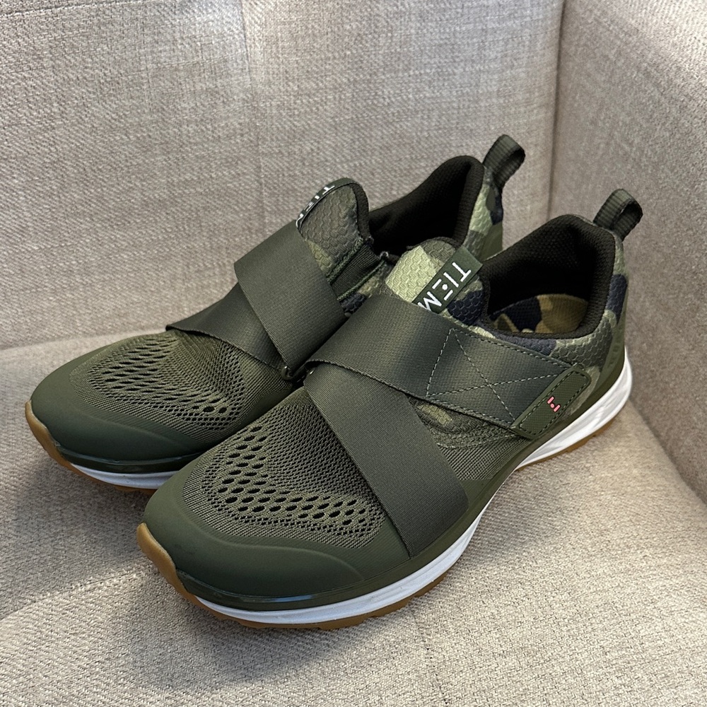 Tiem Camo Cycling Spin Shoes